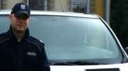Policjant z Iławy podczas rozprawy sądowej uratował świadka