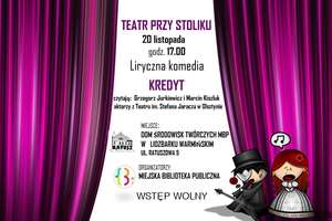 Teatr przy Stoliku w listopadowy wieczór w Lidzbarku Warmińskim