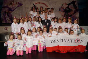 Tancerze Destination z medalami mistrzostw Europy 