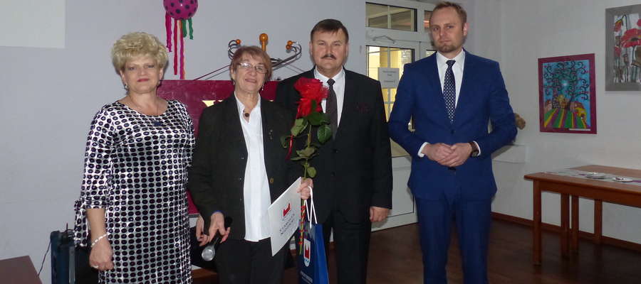 Od lewej: Elżbieta Góralska, Ewa Gałka, Grzegorz Napiwodzki, Paweł Bukowski