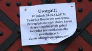Twierdza niedostępna dla zwiedzających