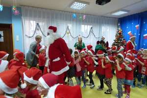Wizyta Mikołaja w Przedszkolu Miejskim w Nowym Mieście Lubawskim 