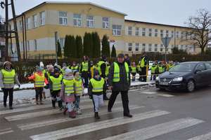 Akcja "Bezpieczna droga do szkoły" w gminie Wieliczki