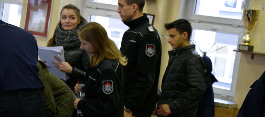 Ankietyzację przeprowadzali uczniowie Zespołu Szkół Technicznych w Elblągu