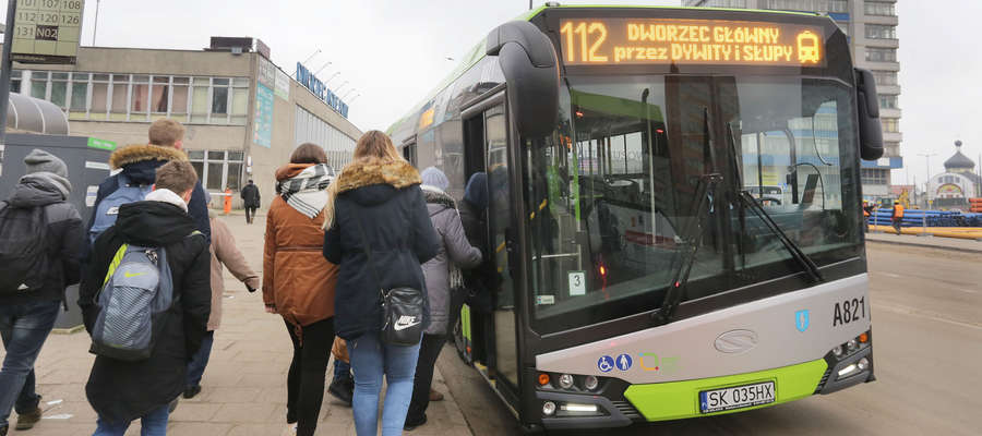 autobus nr 112 Olsztyn