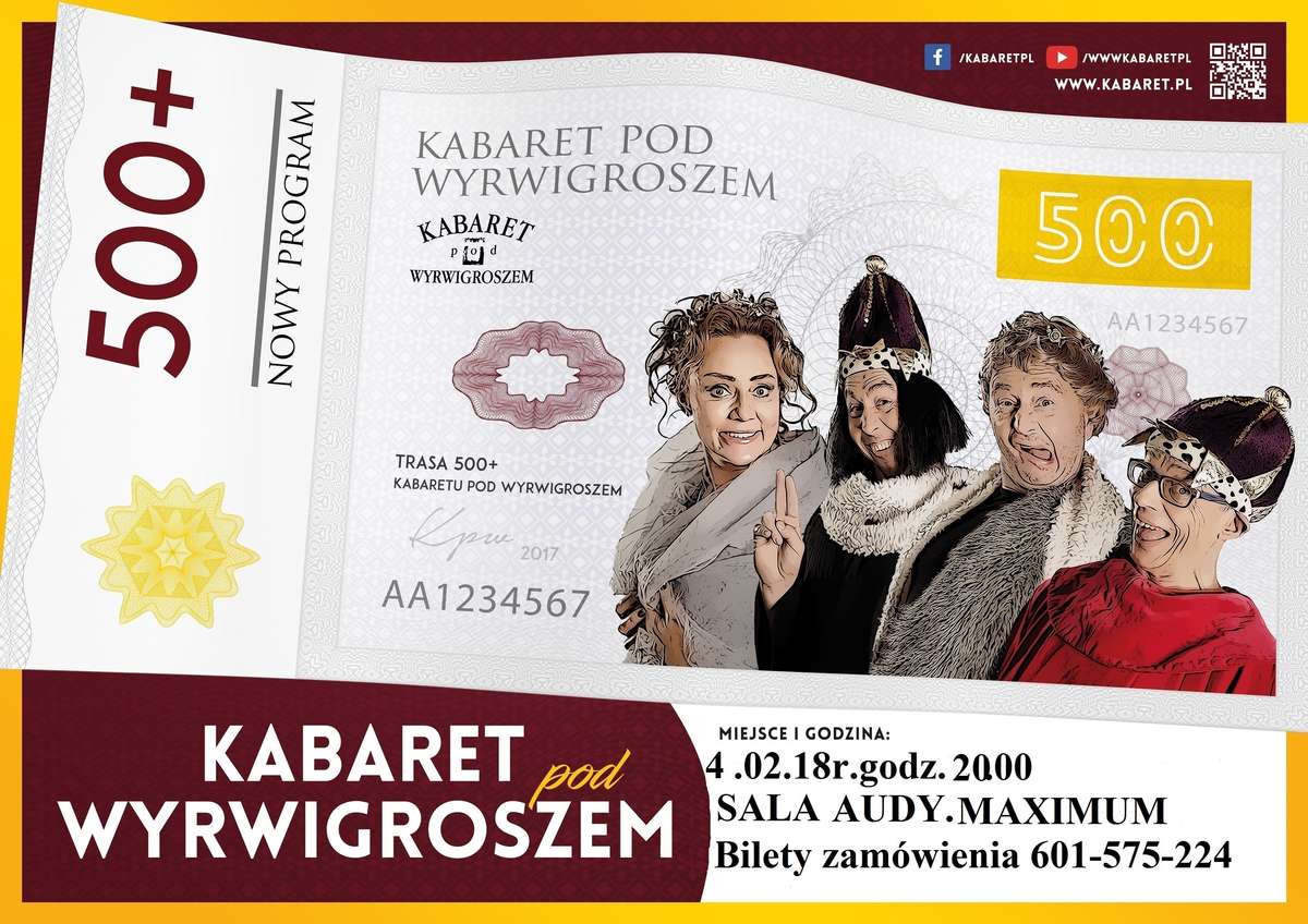 Kabaret Pod Wyrwigroszem w Olsztynie - full image