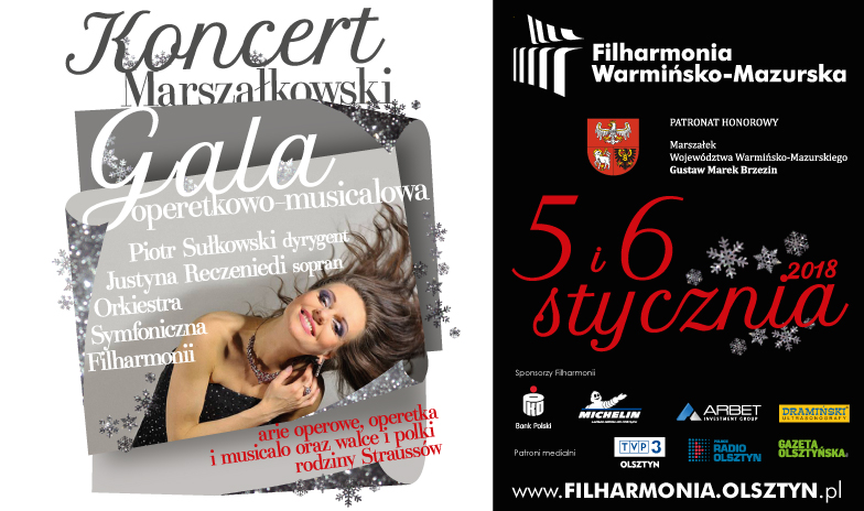 Gala operetkowo-musicalowa w olsztyńskiej filharmonii