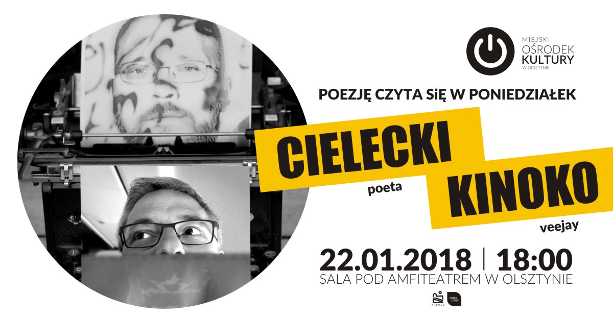 Poezję czyta się w poniedziałek. Marcin Cielecki i Tonda Kinoko