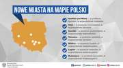 Siedem kolejnych miast na mapie Polski