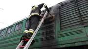 Palił się silnik w lokomotywie na trasie Sterławki Małe - Giżycko