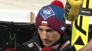 Kamil Stoch po nieudanym skoku w Zakopanem: Popełniłem drobny błąd, który w tych warunkach kosztował sporo