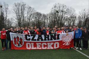 Piłkarze z Olecka przywitali Nowy Rok