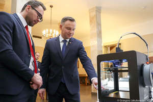 Olsztyński Zortrax stworzył makietę Pałacu Prezydenckiego
