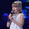 Gabrysia Piotrowska podczas występu w The Voice Kids