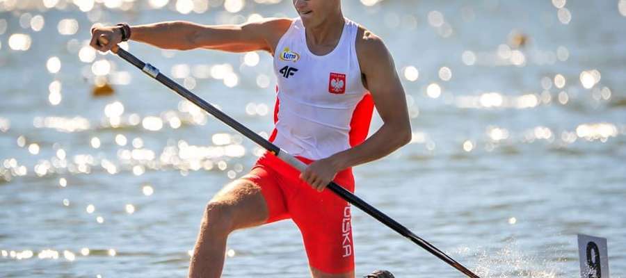 Dominik Bugaj wypływał w Belgradzie w C-4 500 brązowy medal MEJ