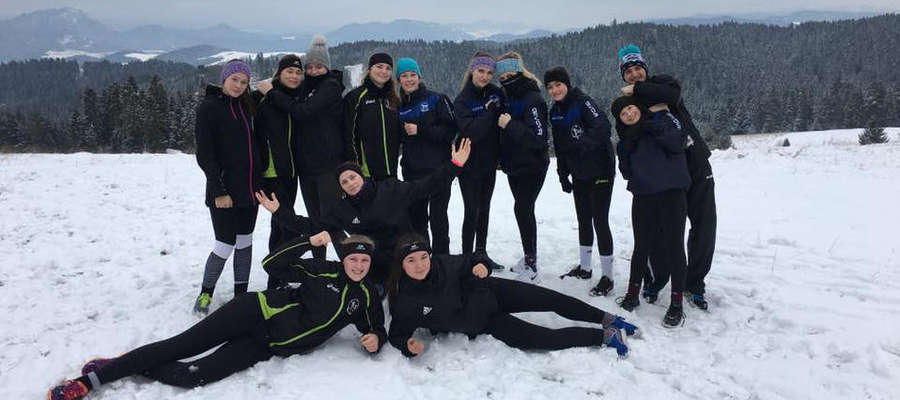 Sportowcy z SMS Ostróda przebywają na zgrupowaniu zimowym w Tatrach