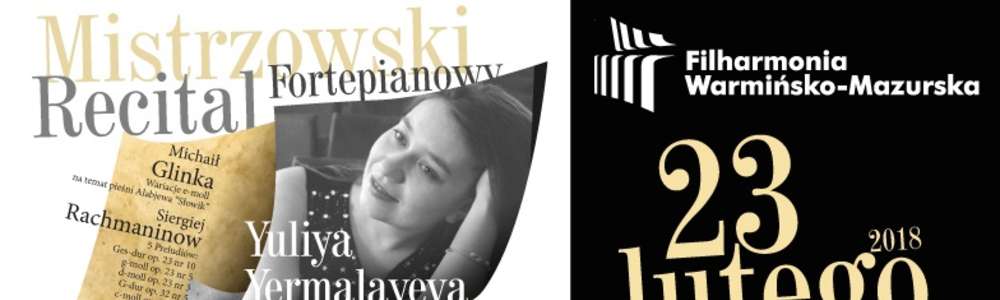 Mistrzowski popis w filharmonii olsztyńskiej - za fortepianem zasiądzie Yuliya Yermalayeva