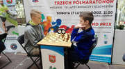 Przy szachownicach promowali Grand Prix Trzech Półmaratonów