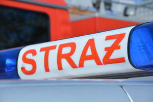 Pożar łazienki w domu w Wilkasach w gminie Wieliczki 