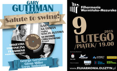 "Gary Guthman show – Salute to swing!" w olsztyńskiej filharmonii
