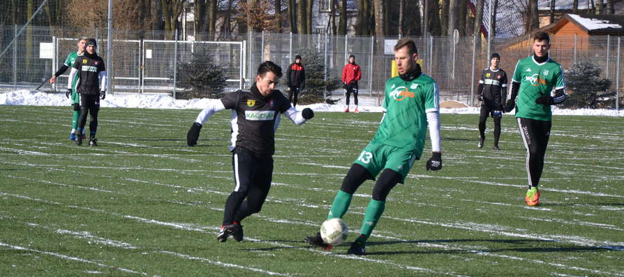 Joao Augusto strzelił dwa gole w meczu z Mławianką