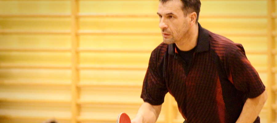 Andrzej Ciemiecki w czasie turnieju w Gwiździnach 
