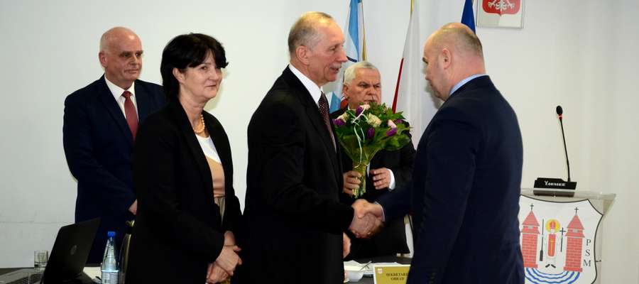 Burmistrz oficjalnie podziękował Henrykowi Antczakowi 