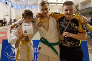 Trzy medale ełckich judoków