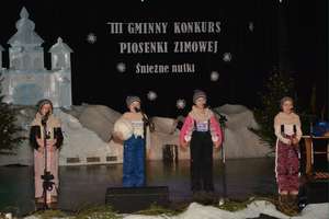 III Gminny Konkurs Piosenki Zimowej „Śnieżne nutki” w Olecku