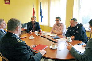 Spotkanie na temat poprawy bezpieczeństwa na obwodnicy Olecka