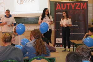 Uczniowie z ZSP nr 2 mówili o problemie autyzmu w szkole w Sokolicy