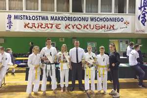 Udany start oleckich karateków na Mistrzostwach Makroregionu Wschodniego 