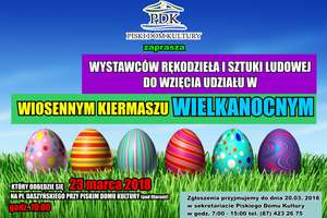 Wielkimi krokami zbliża się Wiosenny Kiermasz Wielkanocny