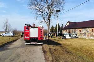 Nietrzeźwi kierowcy spowodowali dwa wypadki na terenie gminy Olecko 