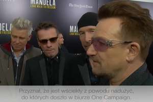 Poniżanie i prześladowania w fundacji Bono. Wokalista przeprasza