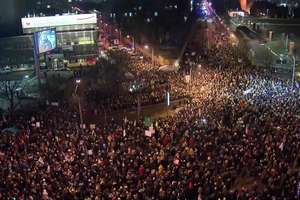 "Czarny Protest" przed siedzibą Prawa i Sprawiedliwości