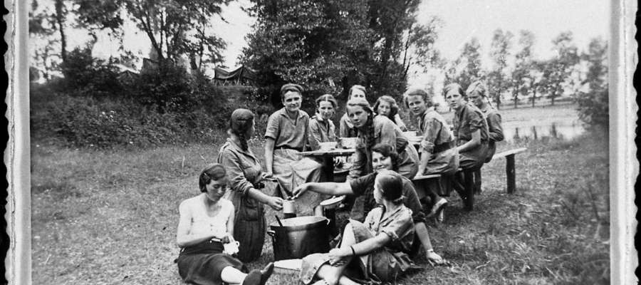 16366 - kurs drużynowych w Czyżkach, 1936 r.
 