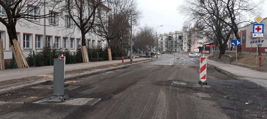 Przebudowa ul. Jagiellońskiej skomplikowała życie mieszkańcom kilku ulic w tym rejonie miasta