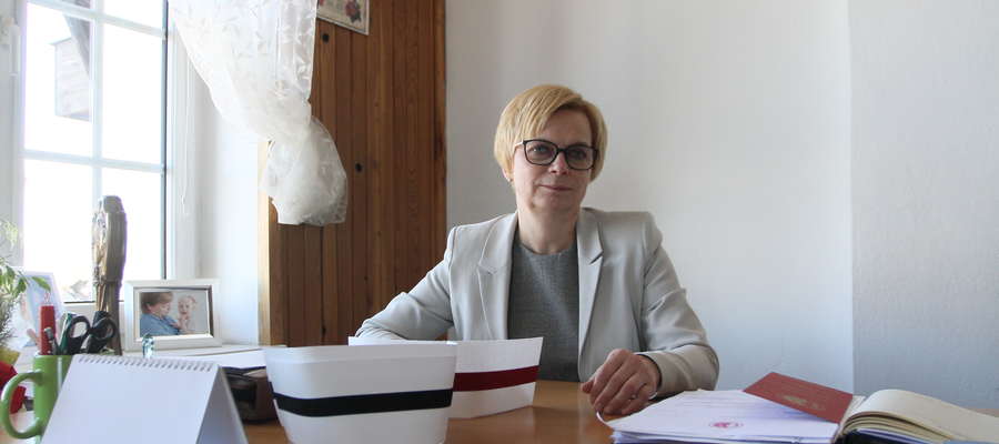 Maria Danielewicz, przewodnicząca Okręgowej Rady Pielęgniarek i Położnych w Olsztynie