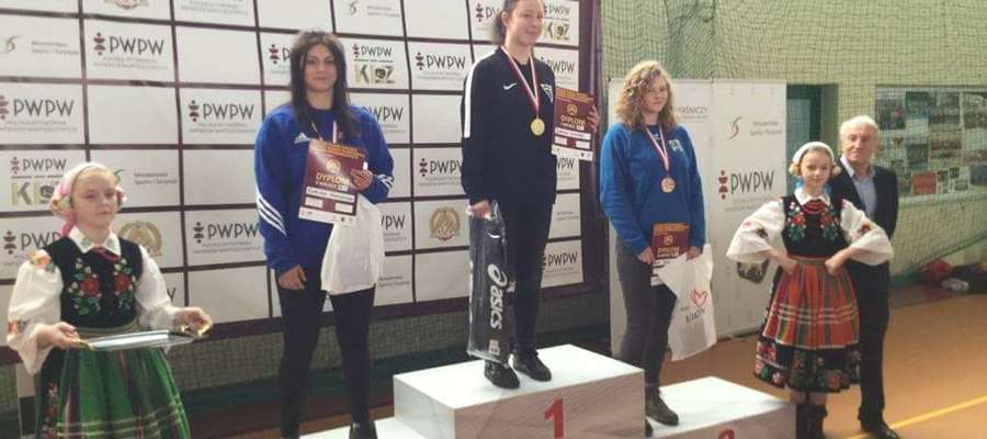 Fot. — Ewelina Kaczyńska zdobyła srebrny medal na zawodach w Łukowie
