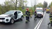 Cztery auta zderzyły się na krajowej "15" w Sampławie! 