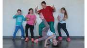 Zajęcia breakdance w domu kultury w Sępopolu.