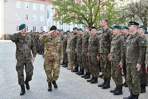 Wizyta dowódcy Sojuszniczego Dowództwa Sił Połączonych w Elblągu