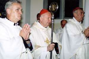 Rocznica śmierci św. Jana Pawła II. 
Karol Wojtyła był w Działdowie