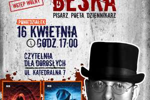 Zapraszamy na spotkanie autorskie z Krzysztofem Beśką