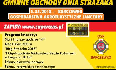 Bieg Strażaka w Barczewku. Do pokonania 10 km