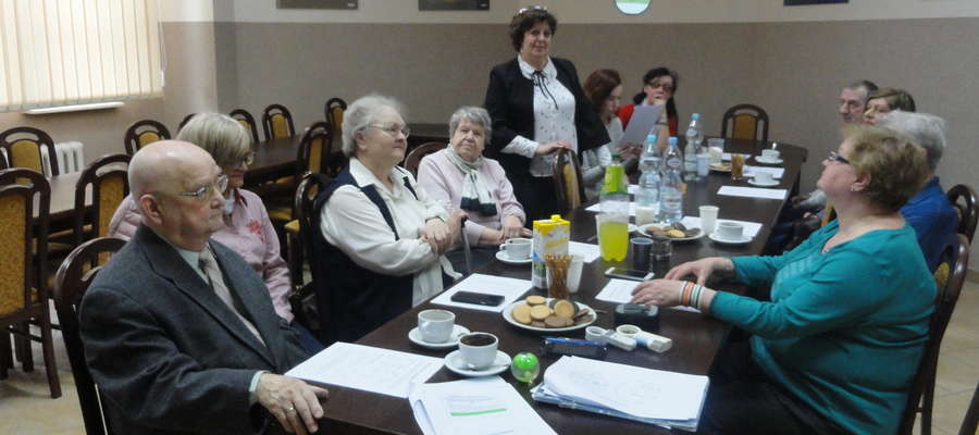 5 kwietnia odbyło się spotkanie integracyjne członków lidzbarskiego koła Polskiego Związku Niewidomych Danuta Wołosiewicz