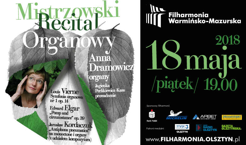 Mistrzowski Recital Organowy – Anna Dramowicz - full image