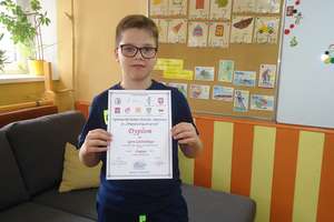 Sukces ucznia Jedynki w XXIV Ogólnopolskim Konkursie literacko – plastycznym  pt. „Olimpiada drogą do igrzysk”