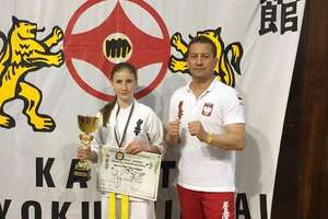 Kinga Kuklińska z Olecka brązową medalistką mistrzostw Europy w karate